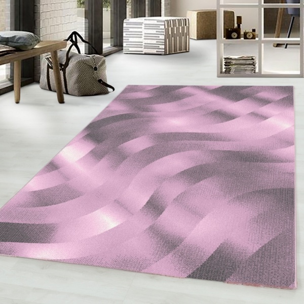 Costa Contemporary Pink Rug